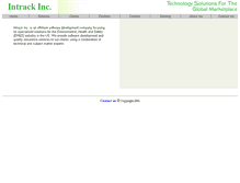 Tablet Screenshot of intrack.com